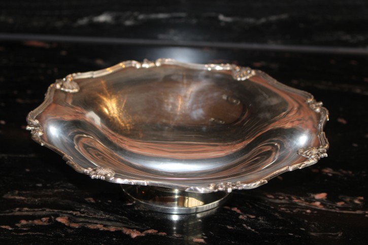 Alte Menage Schale aus Birmingham 925er Sterling Silber ca. 22 x 6cm & 260g