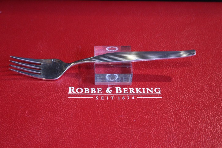 R&B Robbe & Berking City Line große Menü Gabel 800er Silber 190mm & 57,2g