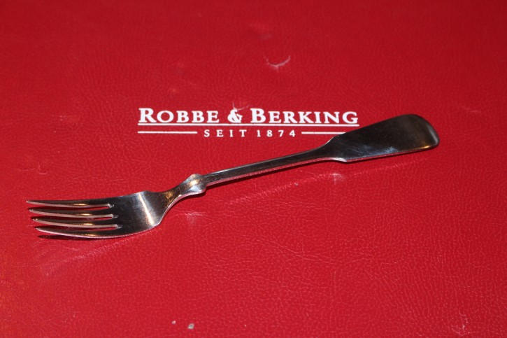R&B Robbe & Berking Vorspeise Gabel Spaten 800er Silber 180mm & ca. 39g