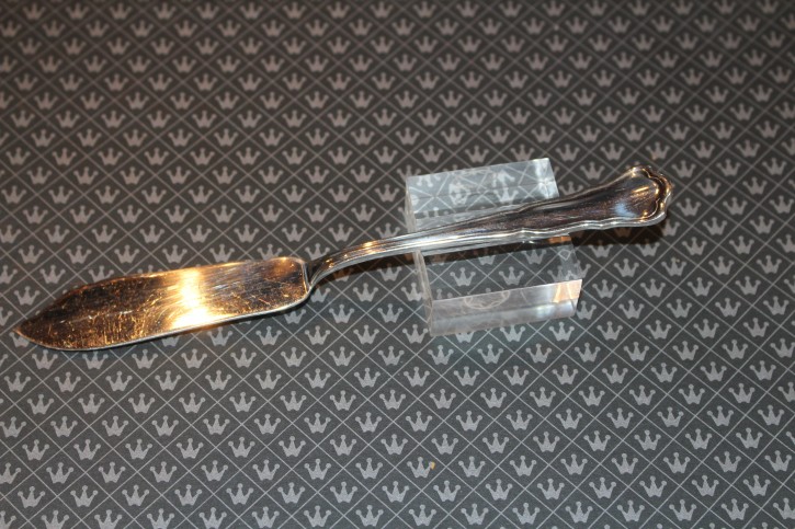 Wilkens - Martin August der Starke Käse Messer 90er Silber ca.17cm