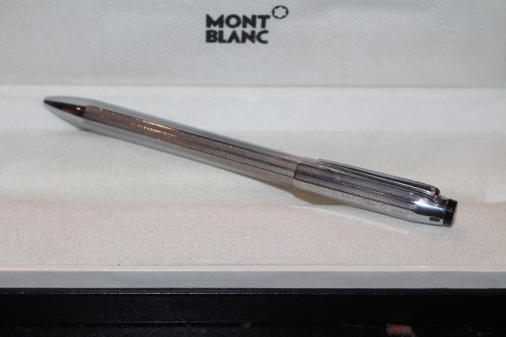 Montblanc PIX O MAT 4 Farben Kugelschreiber Feinkorn Guilloche 70er, Mont Blanc