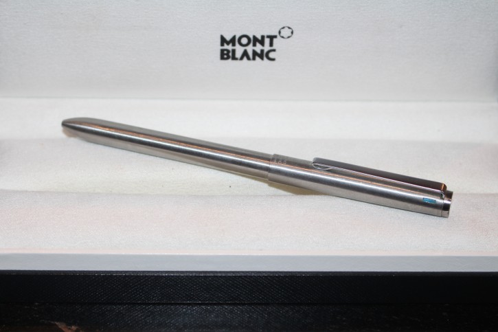 Montblanc 4 Farben Kugelschreiber in Edelstahl aus den 80er Jahren, Mont Blanc