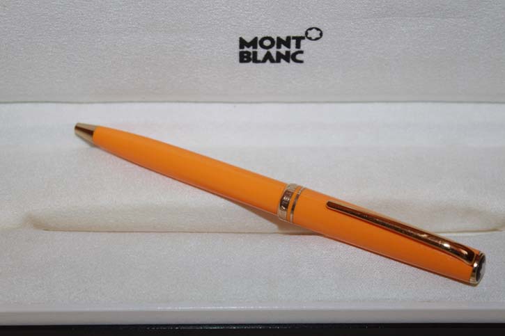 Montblanc Generation Kugelschreiber in Speedgelb und Gold