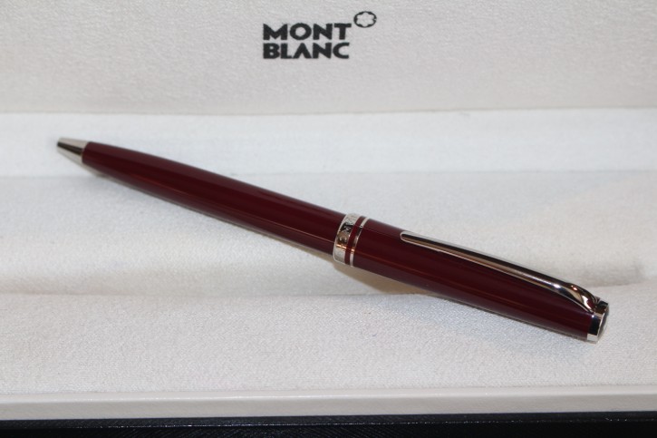 Montblanc Generation Platin Kugelschreiber in Bordeaux und platiniert