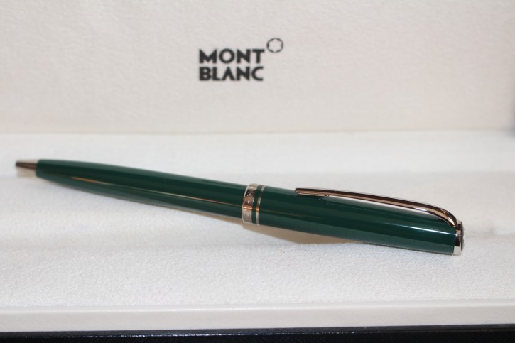 Montblanc Generation Platin Kugelschreiber in Grün und platiniert