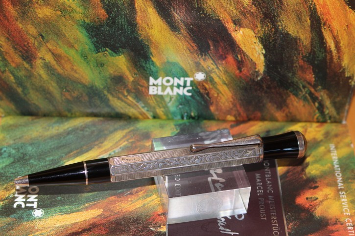 Montblanc Limited Edition Marcel Proust Kugelschreiber 1999 in OVP und Papieren