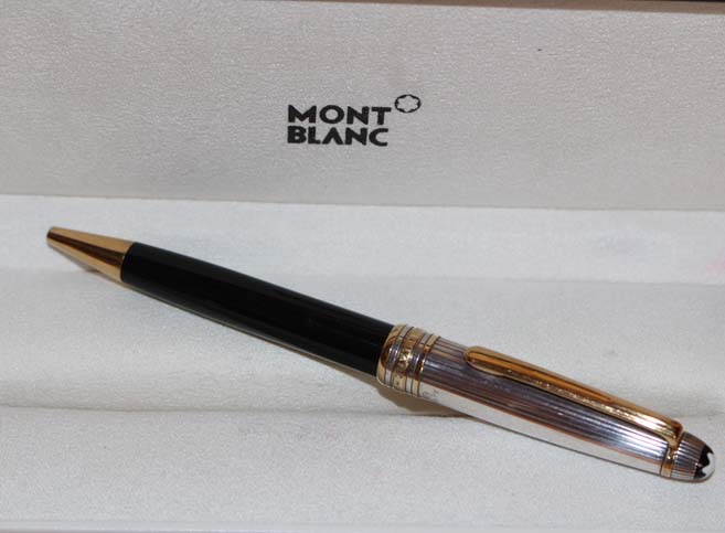 Montblanc Meisterstück Solitaire Doue N° 164 Kugelschreiber 925er Silber