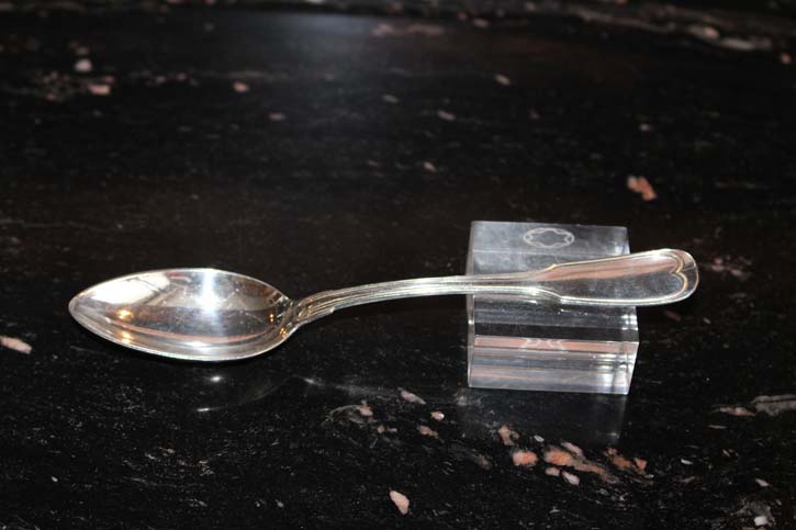 18 cm und 45 Gramm Wilkens Dresdner Barock Suppen Löffel aus 800er Silber ca