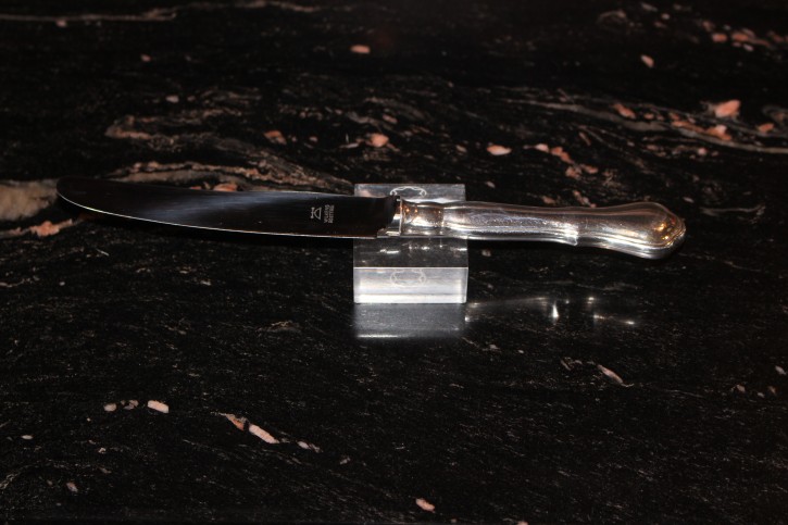 Wilkens August der Starke Menü Messer aus 800er Silber ca. 21,5cm und 75 Gramm