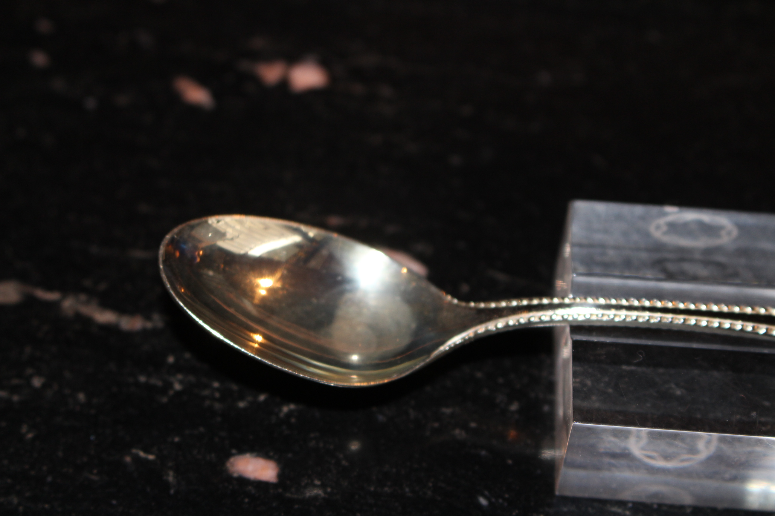 13,3 cm R & B Robbe & Berking Koenigskordel 90 er Silber Kaffeelöffel Löffel L 