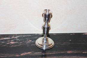 Alter Kerzen Leuchter / Halter aus 925er Sterling Silber ca. 16cm Höhe & 321 g 