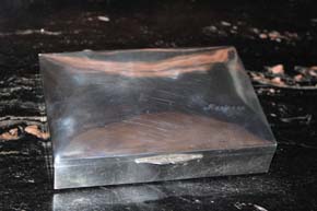 Alter Schmuckdose Box Zigarettendose 925er Sterling Silber ca. 14 x 10 cm & 280g