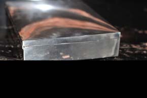 Alter Schmuckdose Box Zigarettendose 925er Sterling Silber ca. 14 x 10 cm & 280g