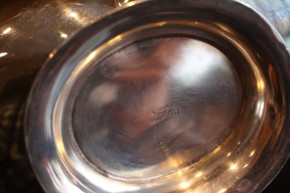 Antike Obst Schale Henkelkorb 925er Sterling Silber ca. 16 x 14 x 10cm & 208g