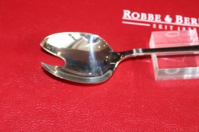 R&B Robbe & Berking A Vorlege Löffel Rosenmuster 800er Silber ca. 20cm & 67g
