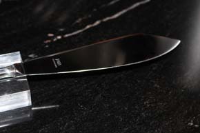 R&B Robbe & Berking City Serie Kuchen Messer groß 90er versilbert 255mm & 85,7g 