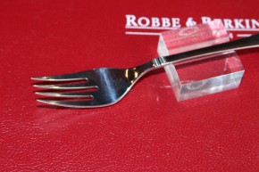 R&B Robbe & Berking Fisch Gabel Rosenmuster 800er Silber ca. 18,5cm & 38g