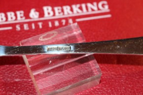 R&B Robbe & Berking Kartoffel Löffel Rosenmuster 800er Silber ca. 22,5cm & 85g
