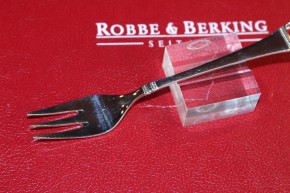R&B Robbe & Berking Kuchen Gabel Rosenmuster 800er Silber ca. 15cm & 26g