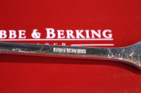 R&B Robbe & Berking Menü Löffel Spaten 800er Silber ca. 205mm ca. 66g