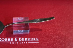 R&B Robbe & Berking Savoy Serie Tortenheber 800er Silber vergoldet 235mm & 65g
