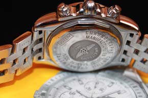 Breitling Windrider Chronomat Evolution A13356 Stahl / Stahl Weiss in OVP mit Papieren - Full Pack