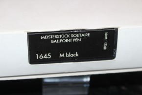 Montblanc Meisterstück Solitaire VERMEIL 925er Silber Kugelschreiber in OVP