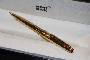 Montblanc Meisterstück Solitaire VERMEIL 925er Sterling Silber Bleistift TOP