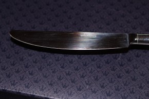 Wilkens Palladio Menü Messer / Knife aus 800er Silber ca. 23cm und 75 Gramm