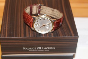 Maurice Lacroix Masterpiece Uhr Grand Guichet - Stahl / 750er Gold in OVP & Papier