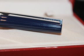 S.T. Dupont Saint Germain Kugelschreiber in Blau und Silber