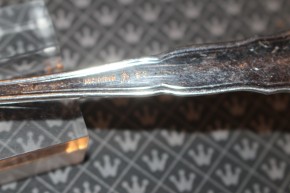 Wilkens - Martin August der Starke Saucen Löffel 90er Silber ca.19cm