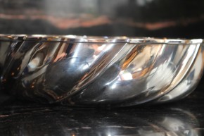 Alte Jardiniere Schale Schüssel aus 800er Silber Italien ca. 26cm x 10cm & 570g