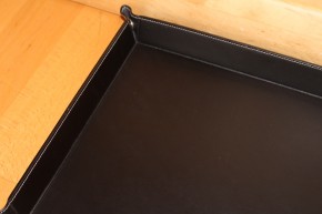 Montblanc Meisterstück Schreibtisch Ablage / Tray Leder in Schwarz ca. 34 x 26cm