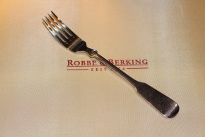 R&B Robbe & Berking Menü Gabel Spaten 150 versilbert ca. 200mm ca. 53g