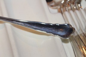 Wilkens Chippendale Menü Löffel 800er Silber Spoon ca. 19,5cm und 69g TOP