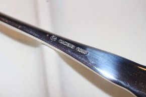 Wilkens Chippendale Menü Gabel 800er Silber Forke ca. 19cm und 55g TOP