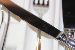 Wilkens Chippendale Dessert Messer 800er Silber Knife ca. 18,5cm und 56g TOP