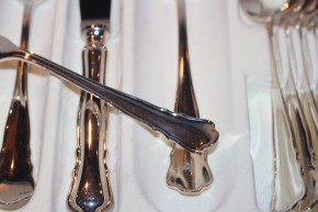 Wilkens Chippendale Vorspeise Gabel 800er Silber Forke ca. 17,5 cm und 45g TOP