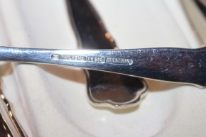 Wilkens Chippendale Vorspeise Gabel 925er Sterling Silber ca. 17,5 cm & 48g TOP