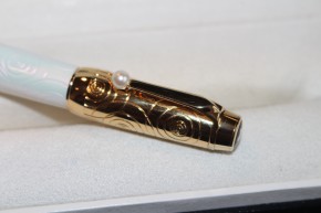 Montblanc Boheme Lacquer Pearl Roller Ball / Fineliner mit Akoya Perle TOP