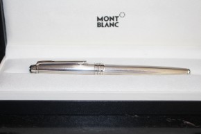 Montblanc Meisterstück Pure Silver 925er Sterling Silber Roller Ball / Fine Line