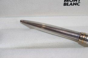 Montblanc Meisterstück Solitaire 925er Sterling Silber Kugelschreiber Mont Blanc