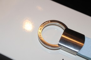 Montblanc Meisterstück Jewellery Key Ring, Schlüsselanhänger Leder Hellblau