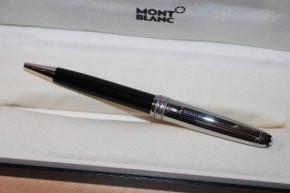 Montblanc Meisterstück Solitaire N° 164 Platin Steel Doue´ Kugelschreiber