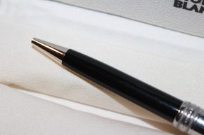 Montblanc Meisterstück Solitaire N° 164 Platin Steel Doue´ Kugelschreiber