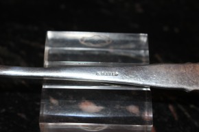 Wilkens Chippendale Kuchen Gabel aus 800er Silber ca. 15 cm und 26 Gramm