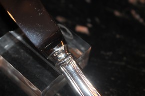 R&B Robbe & Berking Vorspeise Messer Louisenlund 925er Sterling Silber ca. 200mm