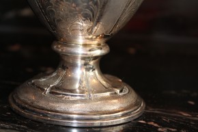 Antike Vase / Amphore aus 800er Silber Italien ca. 28 x 12cm & 680g