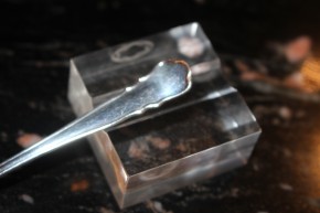 Wilkens Chippendale Mokka Löffel aus 800er Silber ca. 10 cm und 11 Gramm